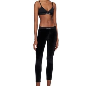 Tom Ford jacquard Black Leggings